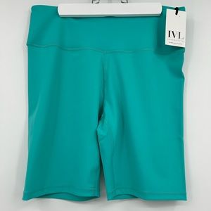 NWT IVL Collective Hydrasculpt Biker Shorts Ceramic Size 12